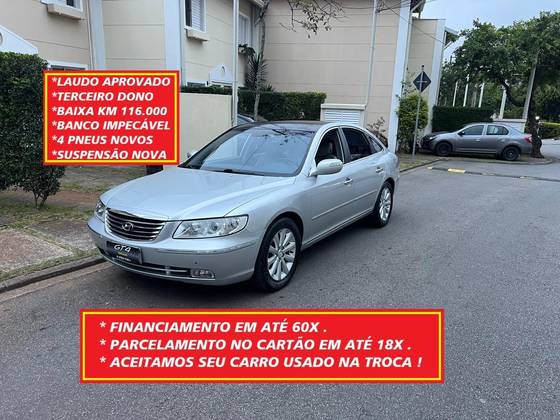 HYUNDAI AZERA 3.3 MPFI GLS SEDAN V6 24V GASOLINA 4P AUTOMÁTICO HYUNDAI AZERA 3.3 MPFI GLS SEDAN V6 24V GASOLINA 4P AUTOMÁTICO